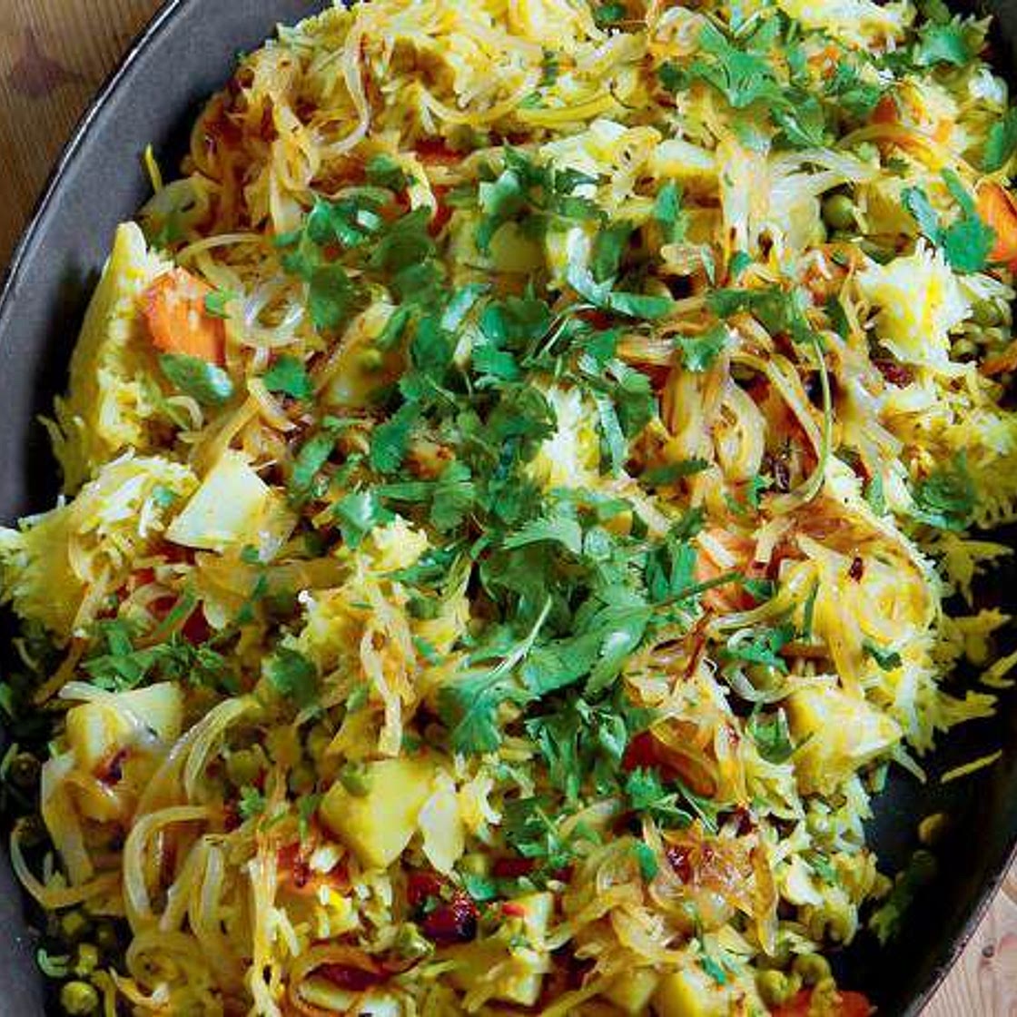 Vegetable Biryani from 'River Cottage Veg'