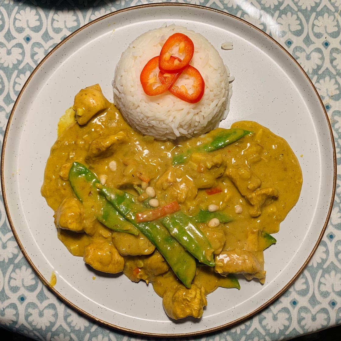 Peanut Butter Chicken Curry