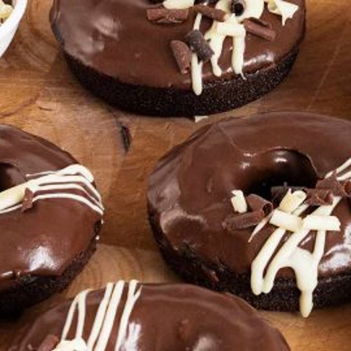 Chocolate Fudge Doughnuts