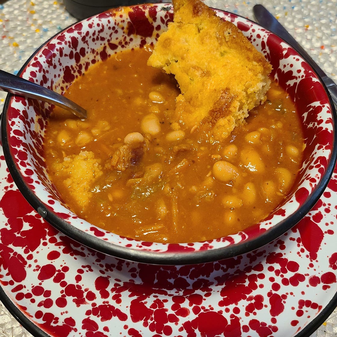 Homemade Bean and Bacon Soup