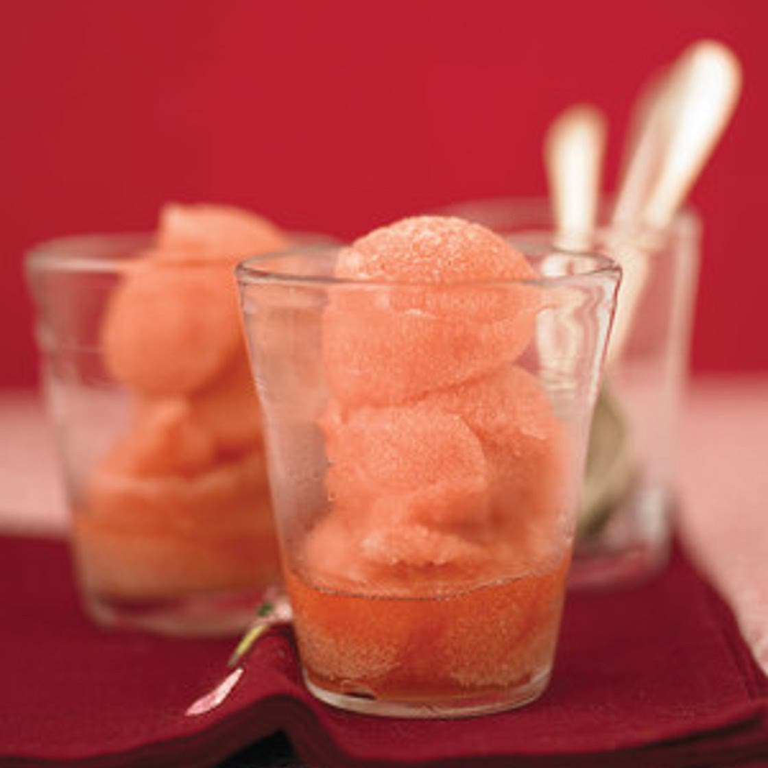 Cranberry And Apple-Cider Sorbet
