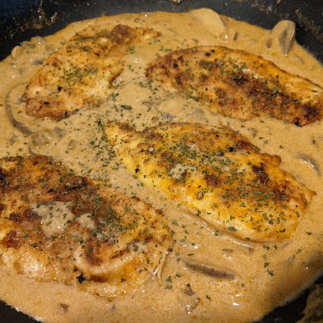 Chicken Stroganoff