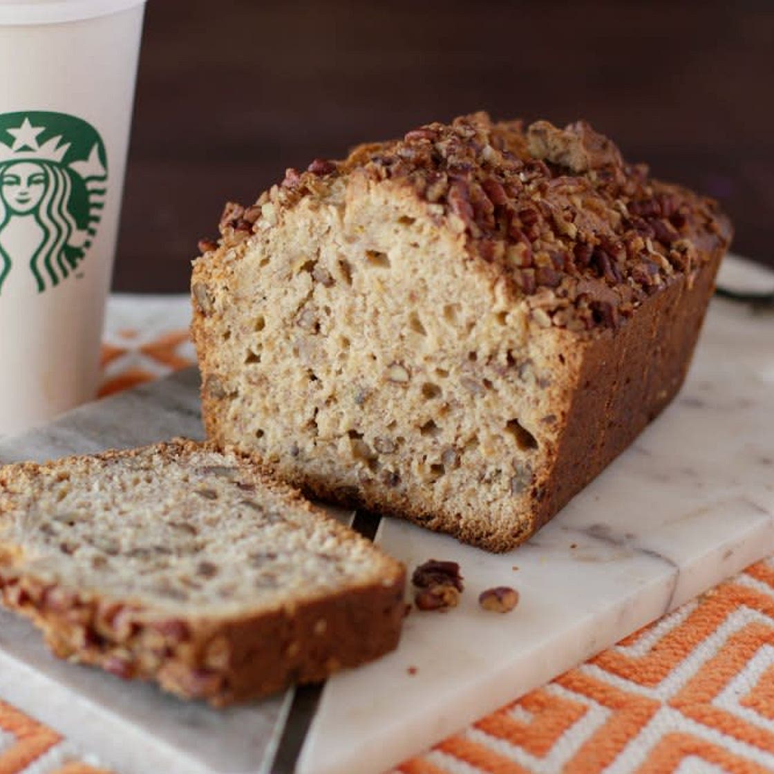 Copycat Starbucks Banana Bread