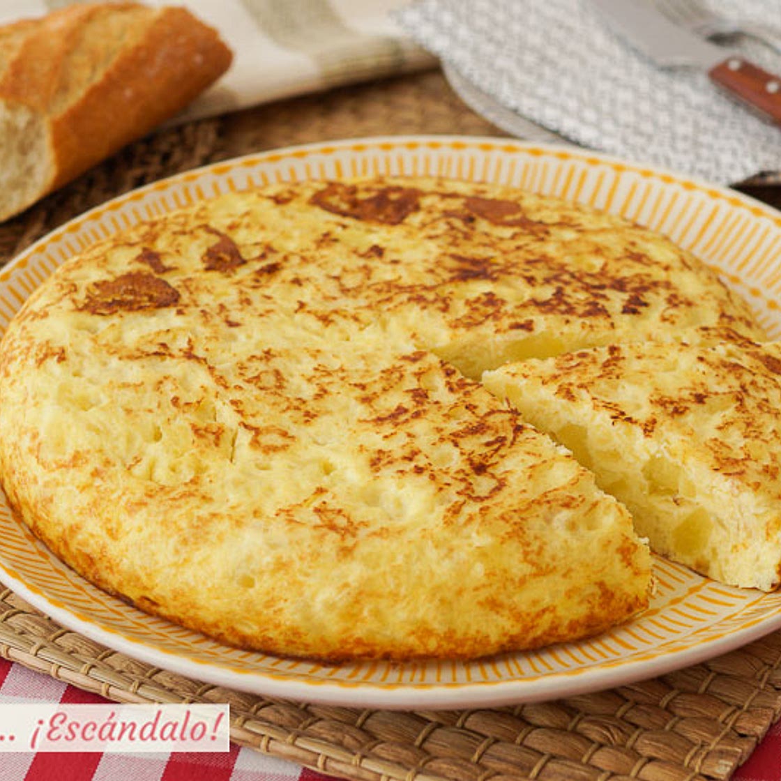 Tortilla de patatas en Thermomix, con (o sin) cebolla y trucos p