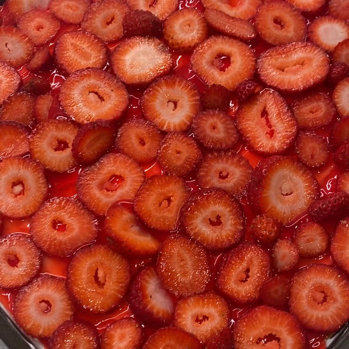 Strawberry shortcake cookie 