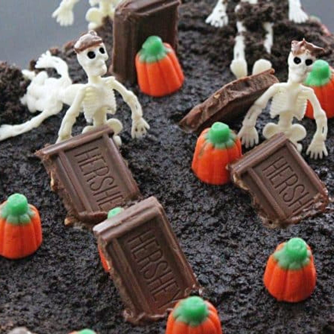 Halloween Oreo Brownies