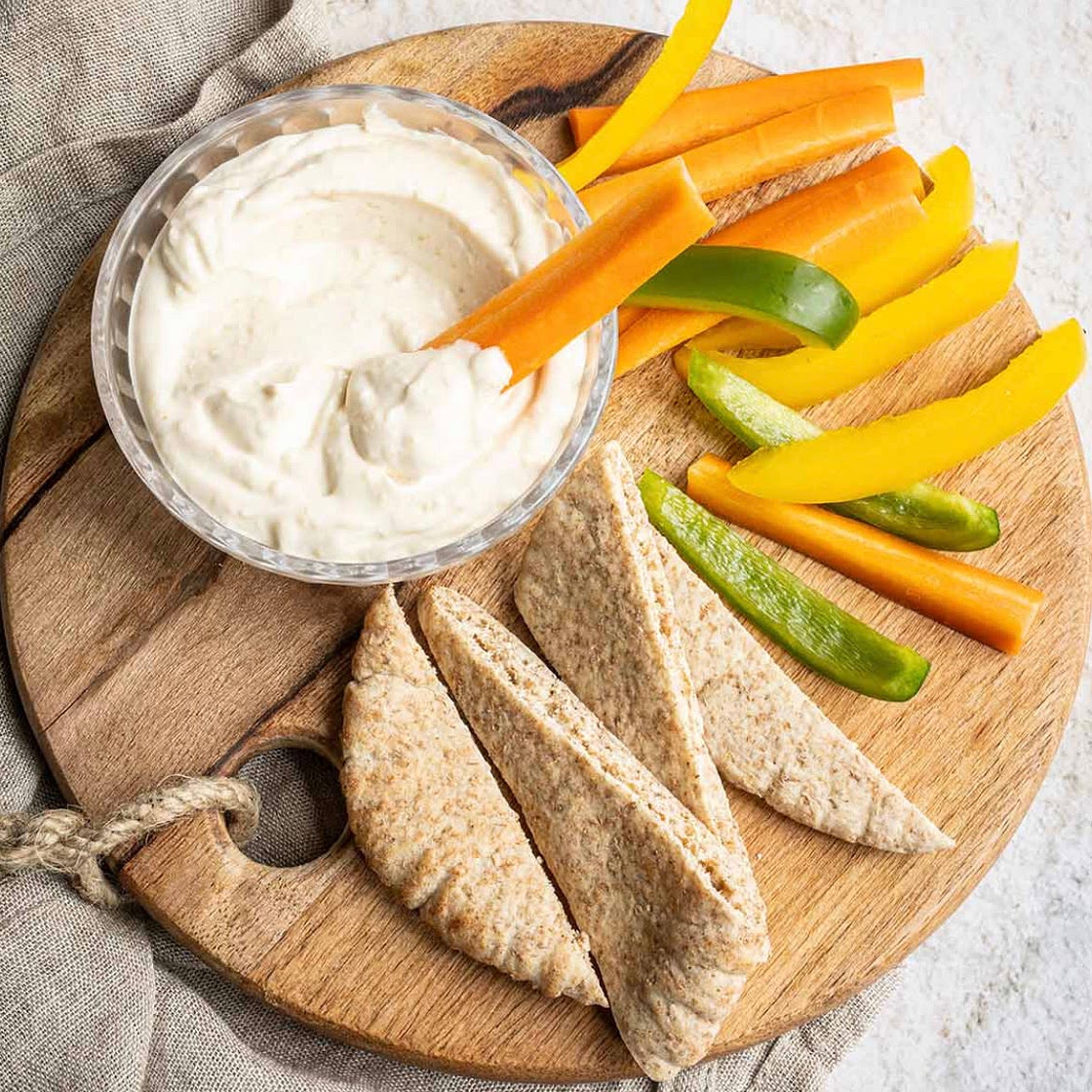 French onion dip snack