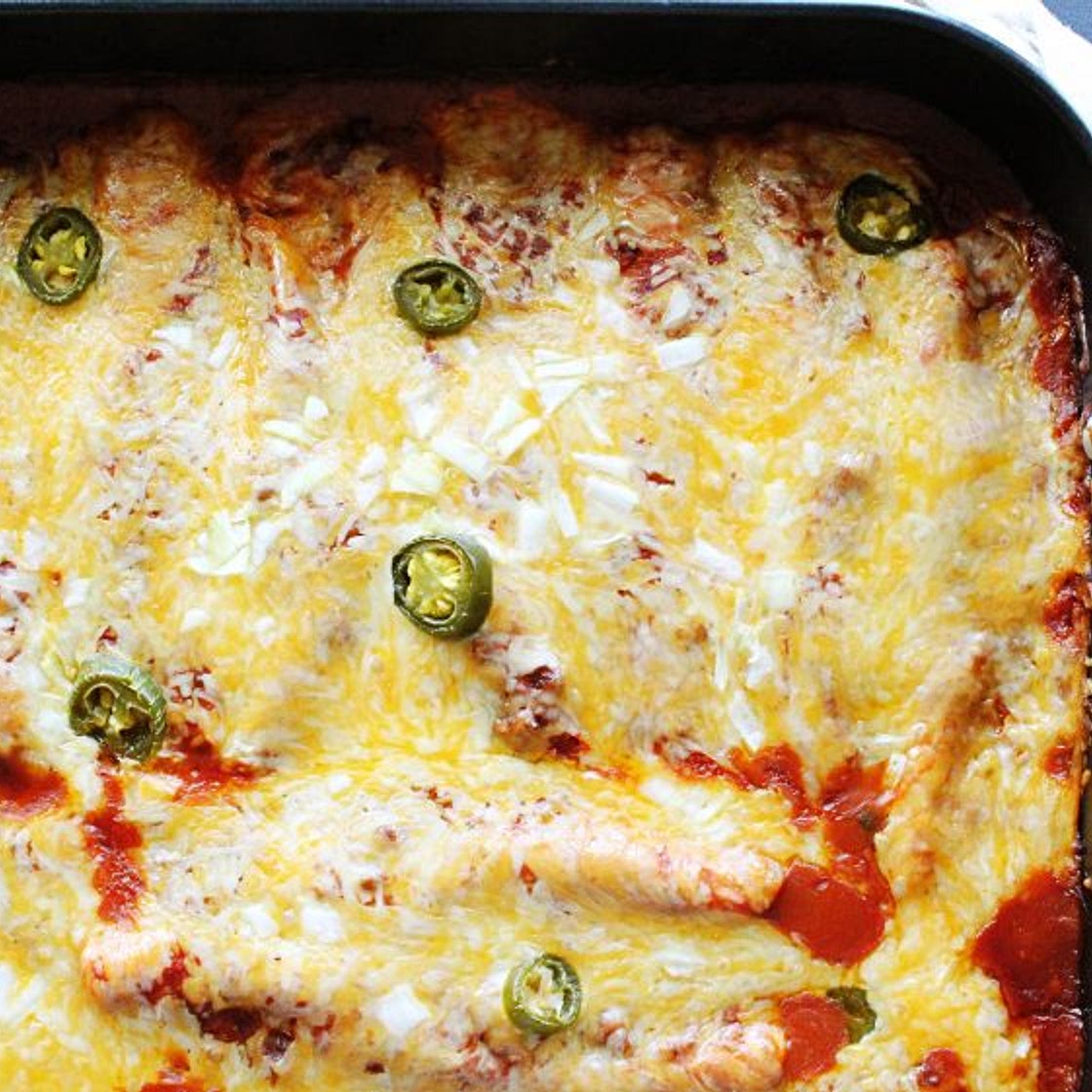 Beef Enchilada Casserole
