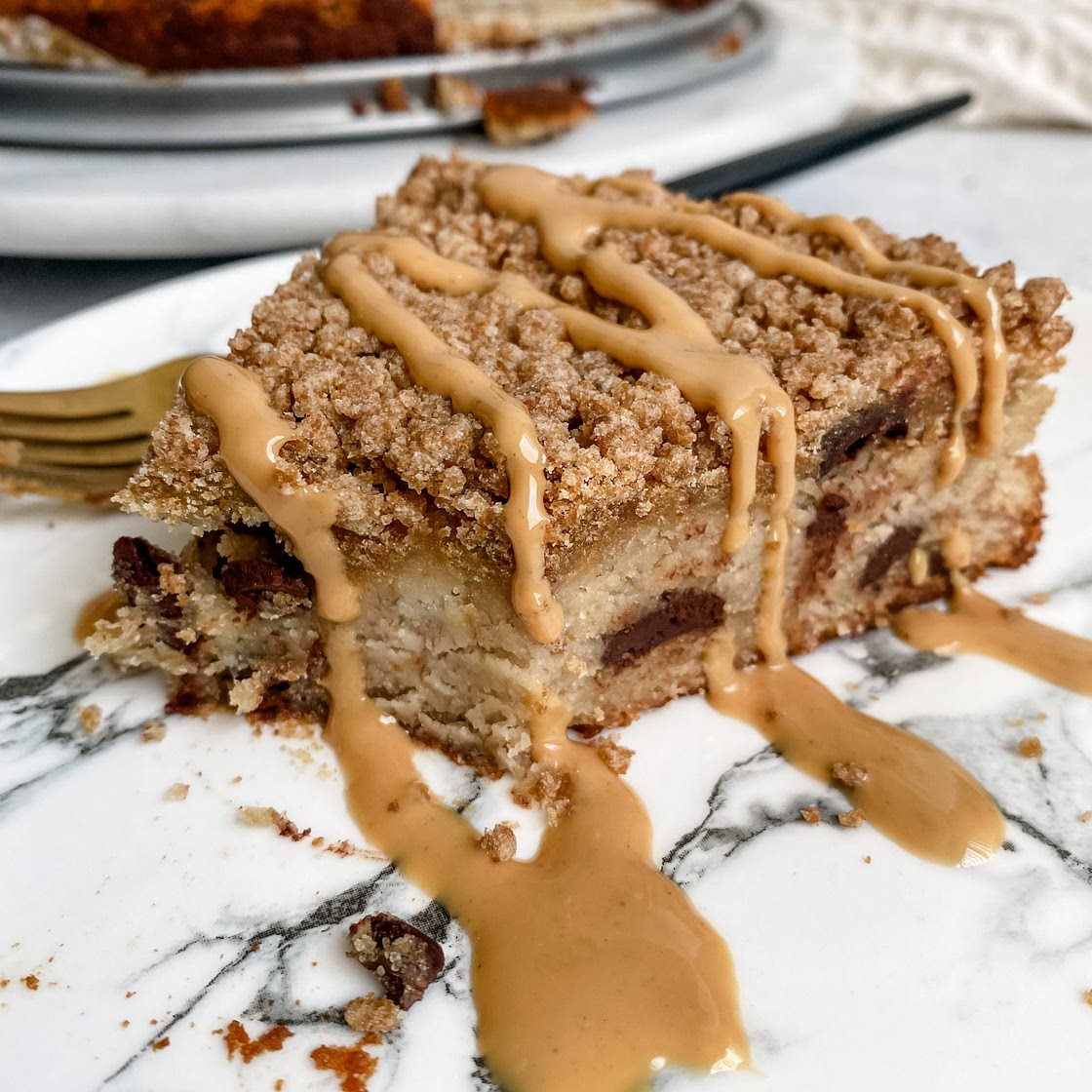 Banana Chocolate Chip Coffee Cake
