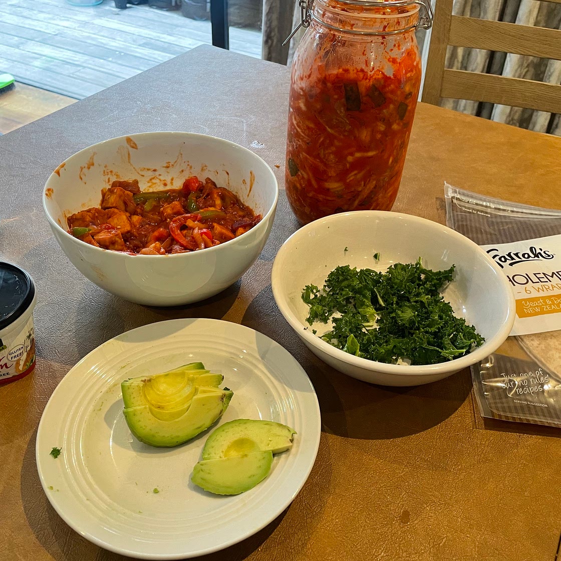 Korean Barbecue Tempeh Wraps - Connoisseurus Veg