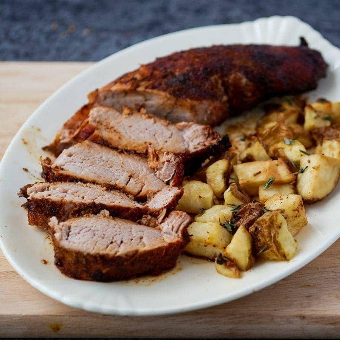 Air Fryer Pork Tenderloin