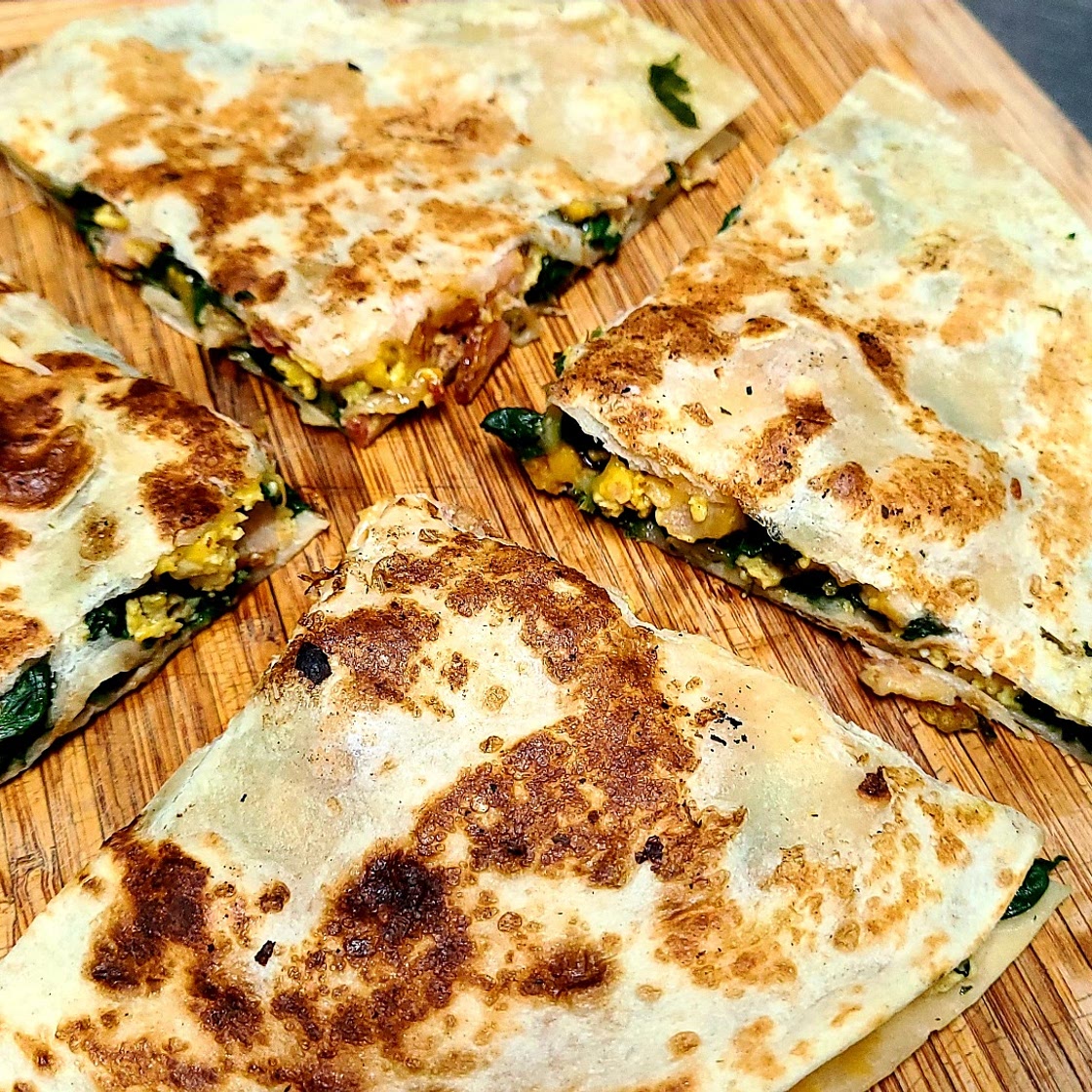 Scrambled Egg Quesadillas
