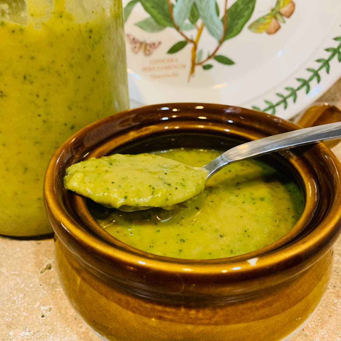 Vegan Cream of Broccoli Soup