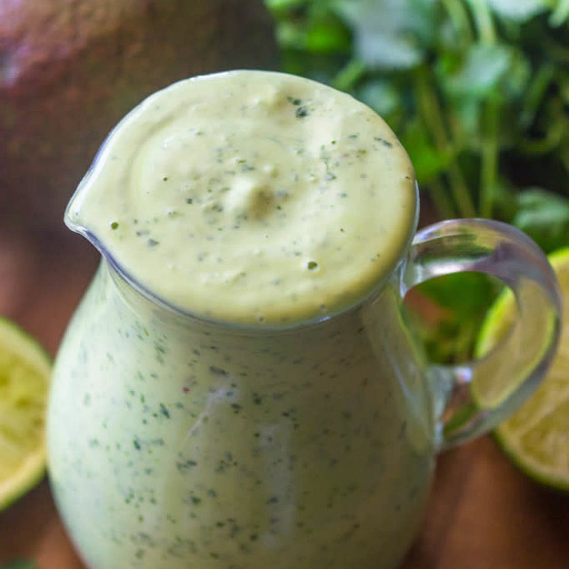 Creamy Avocado Cilantro Lime Dressing