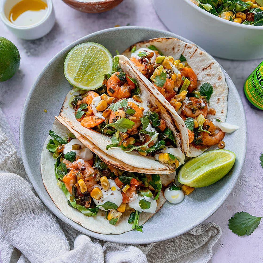 Chipotle Prawn Tacos
