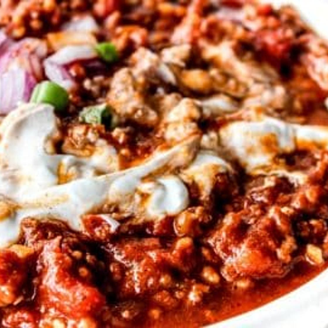 No Bean 30 Minute Chili