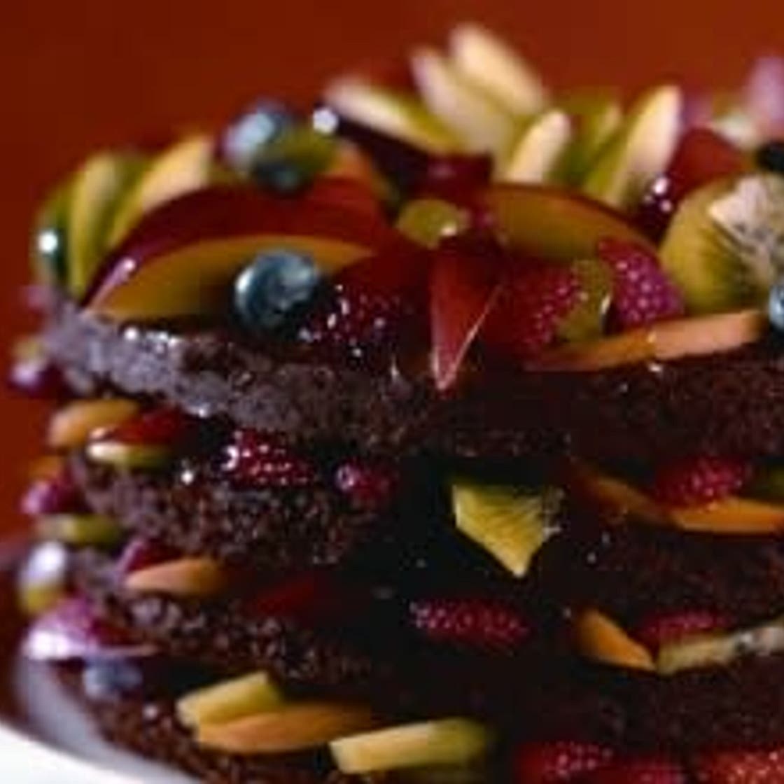 Chocolate & Fruit Cake For Kwanzaa