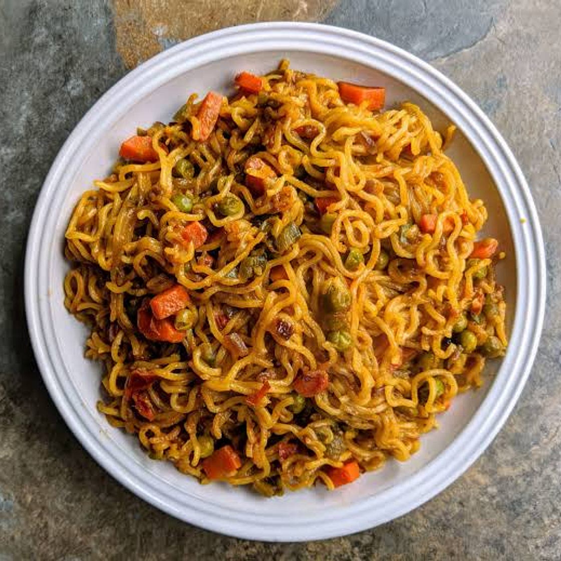 Dry Maggie Recipie
