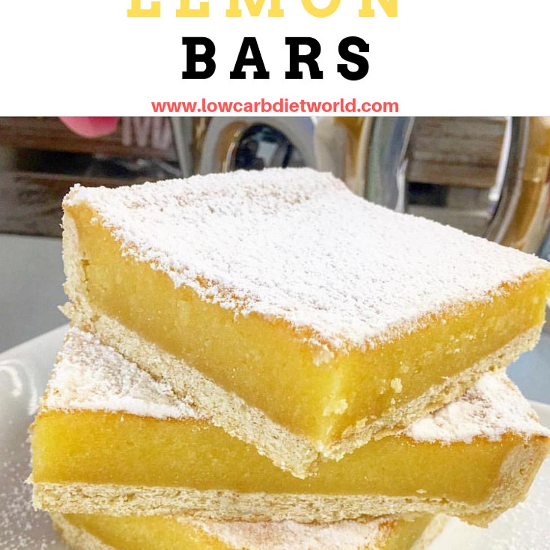 Keto Lemon Bars