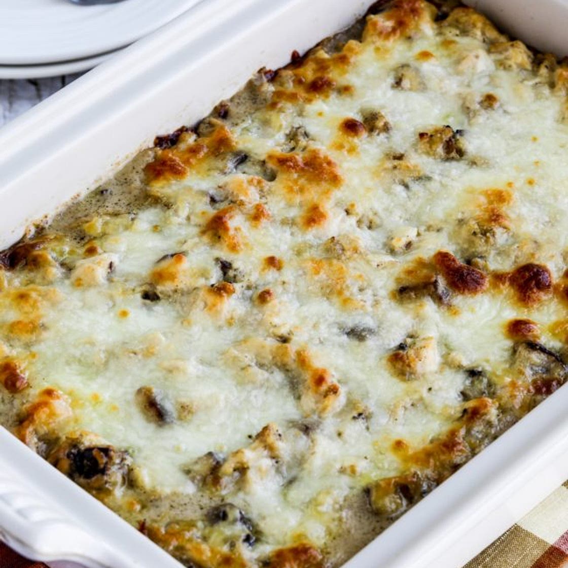 Chicken Alfredo Lasagna Casserole