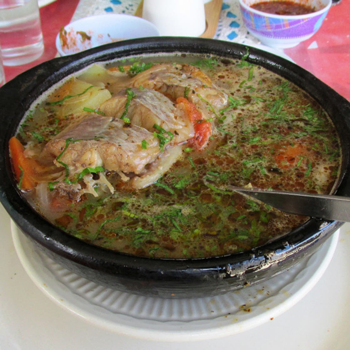 Caldillo de Congrío Recipe (Chilean seafood stew)