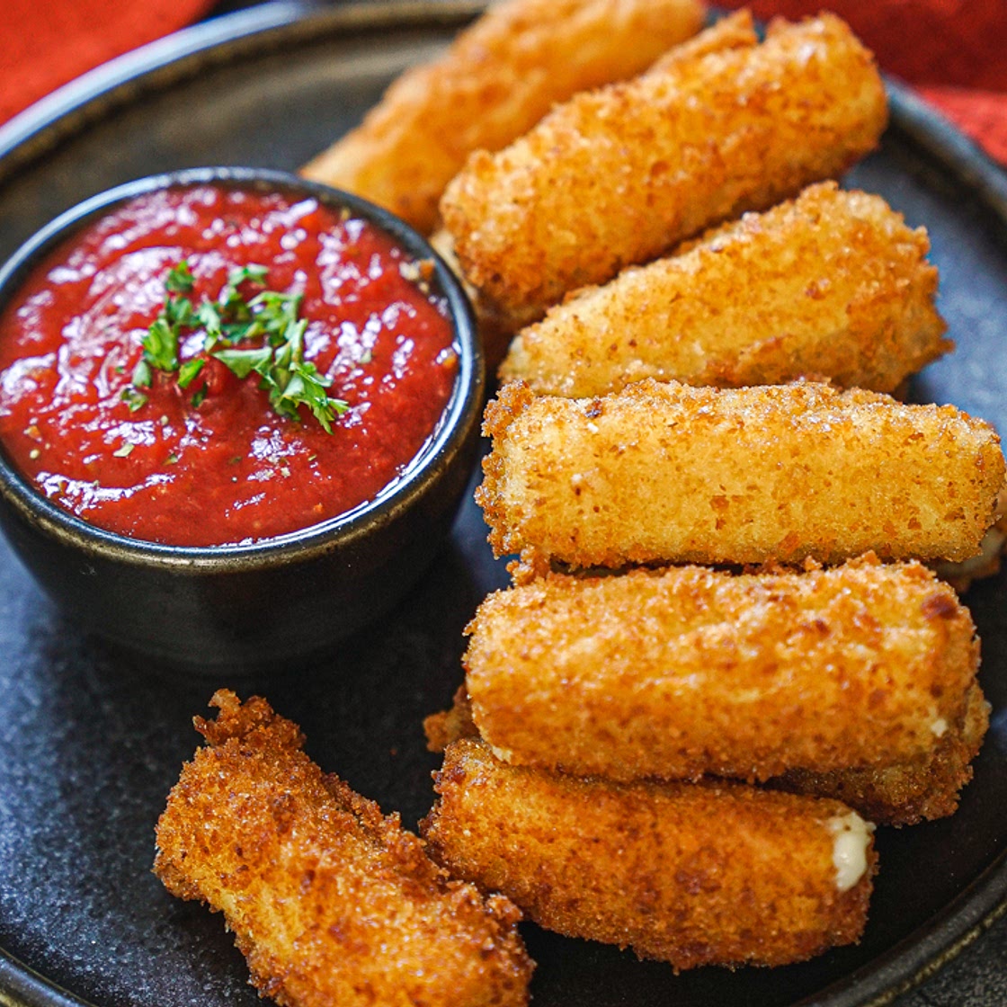 Vegan Mozzarella Sticks