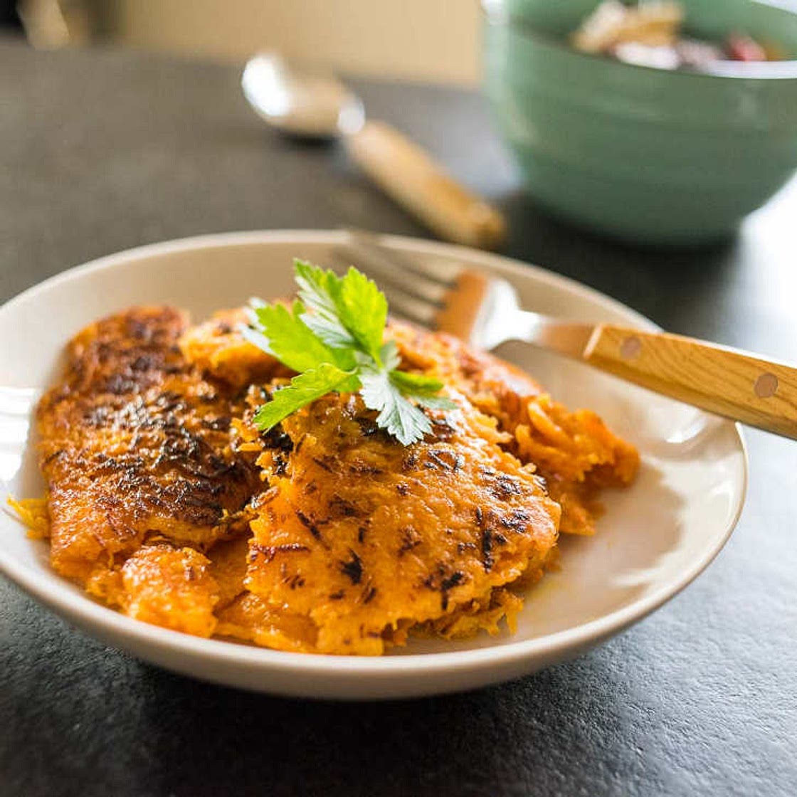 AIP Sweet Potato Hash Browns