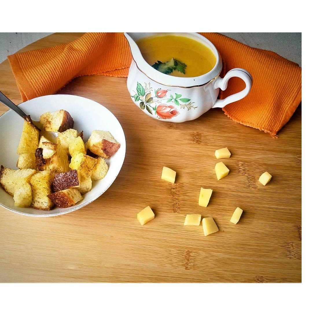 Butternut squash cream soup recipe