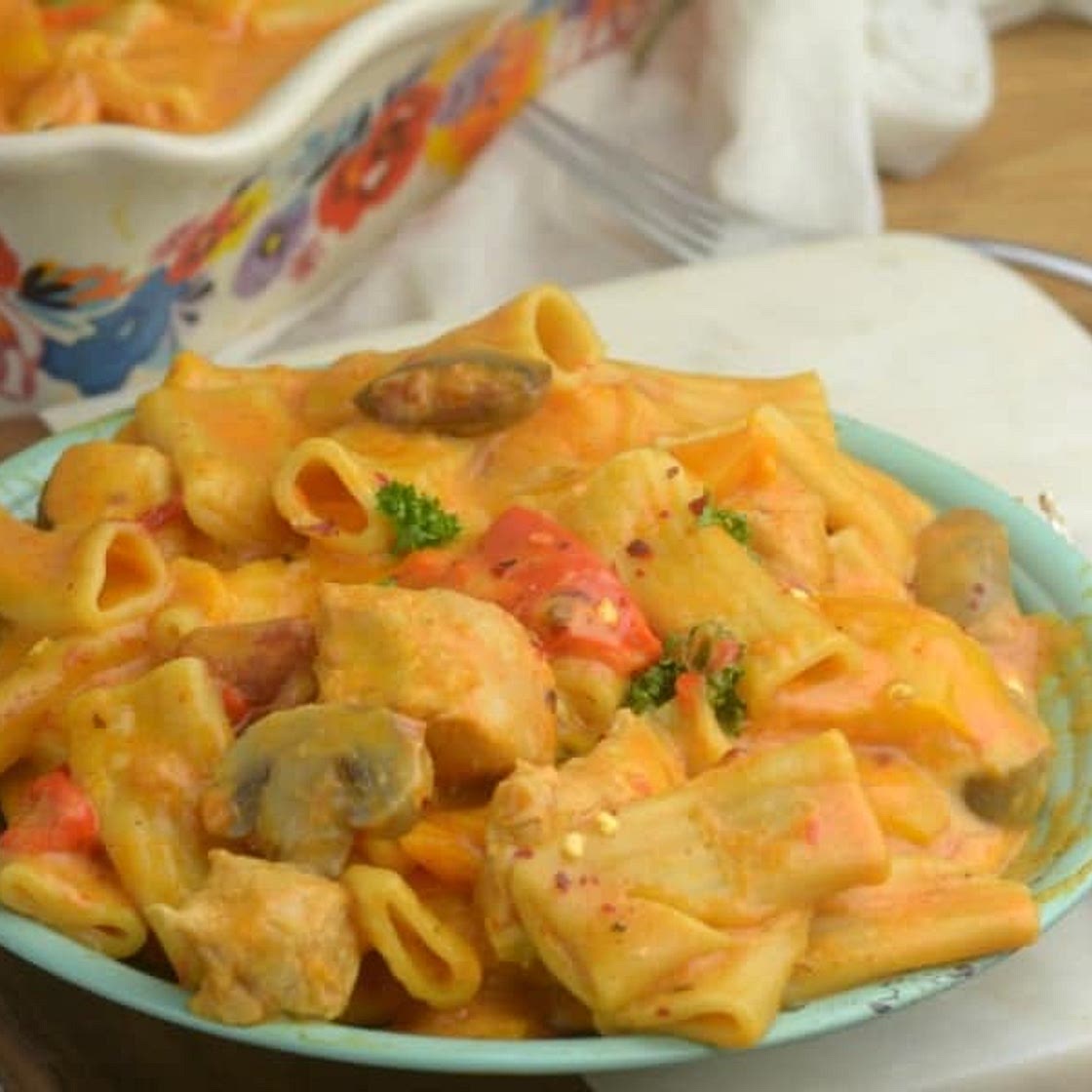 Instant Pot Utica Chicken Riggies