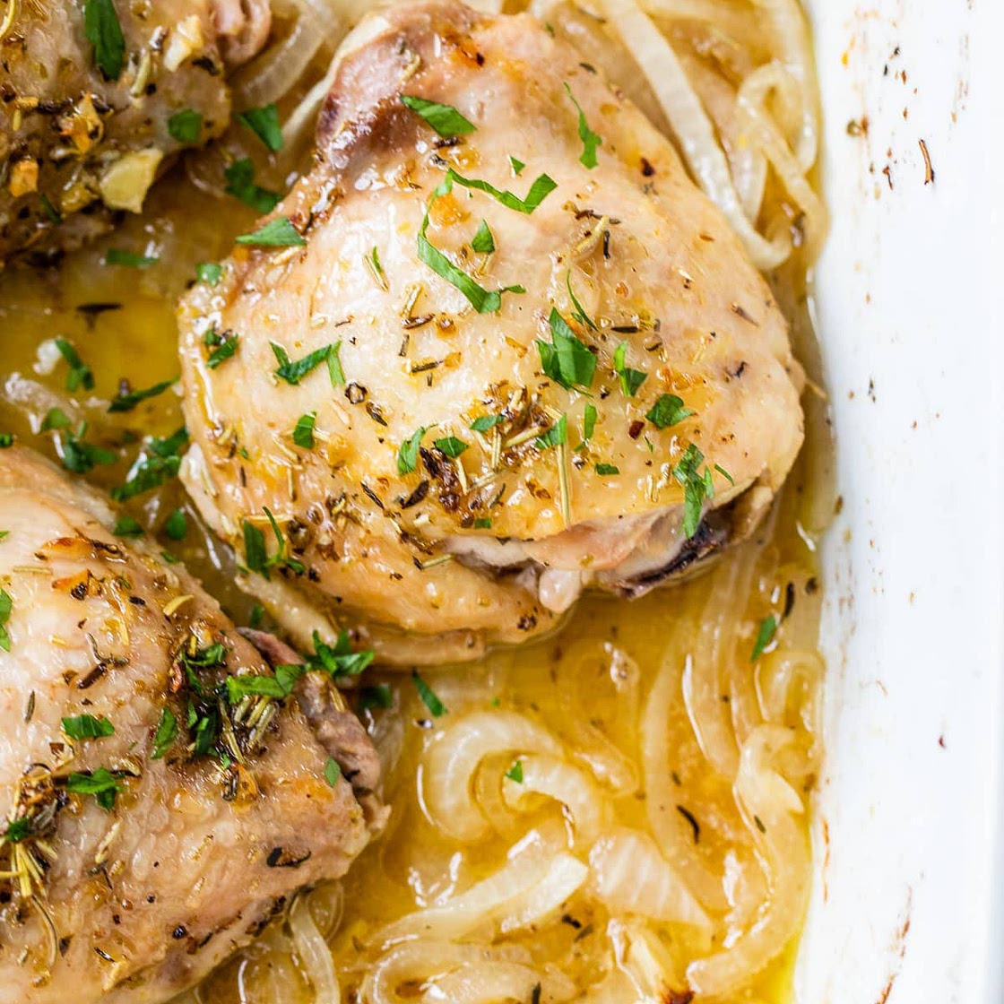 Chicken Thighs in the Oven