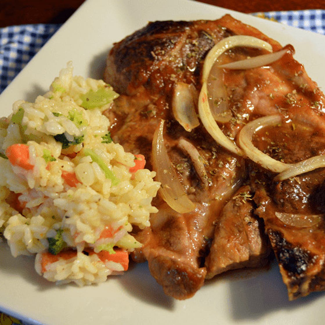 Beer Pork Chops