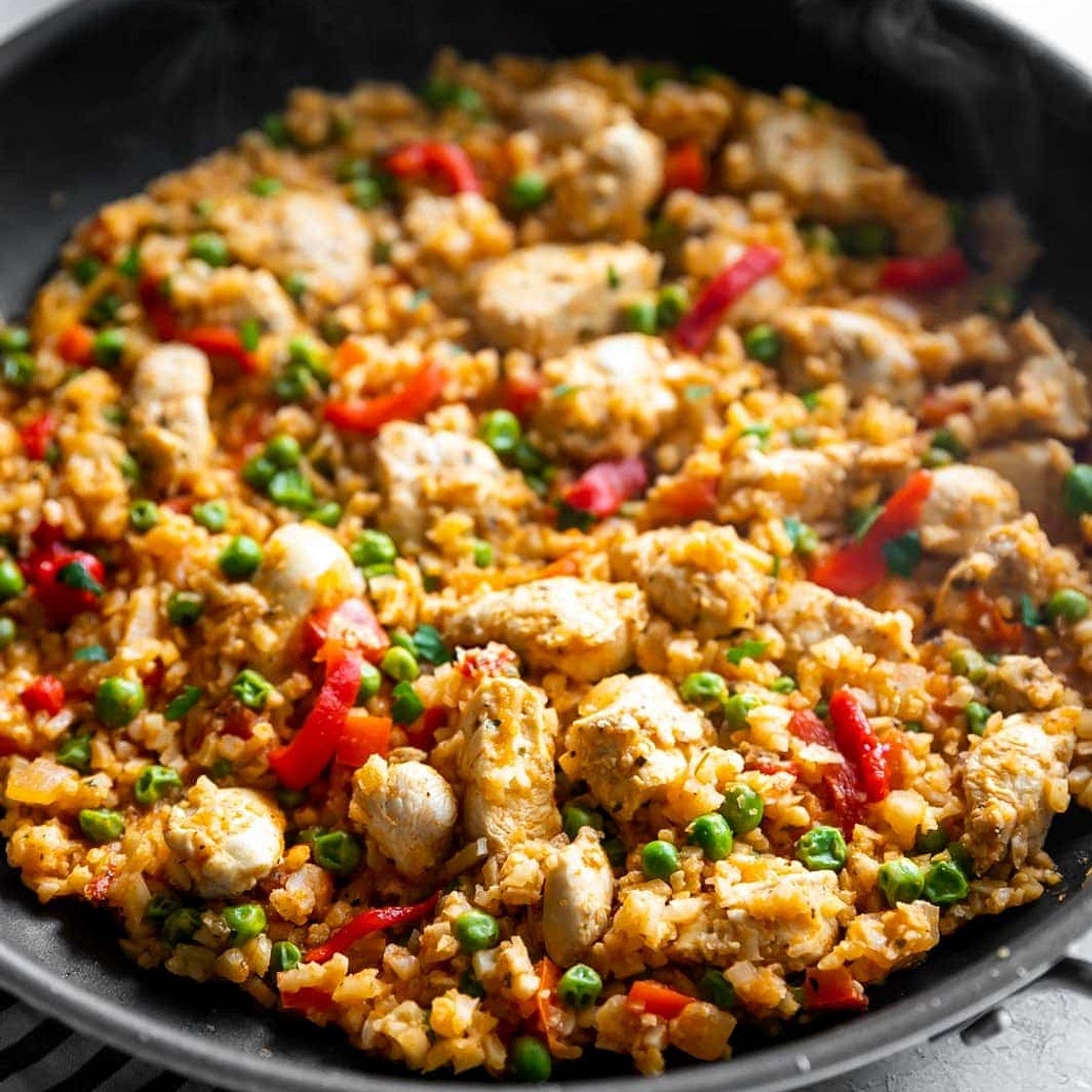 Low Carb Arroz Con Pollo Recipe
