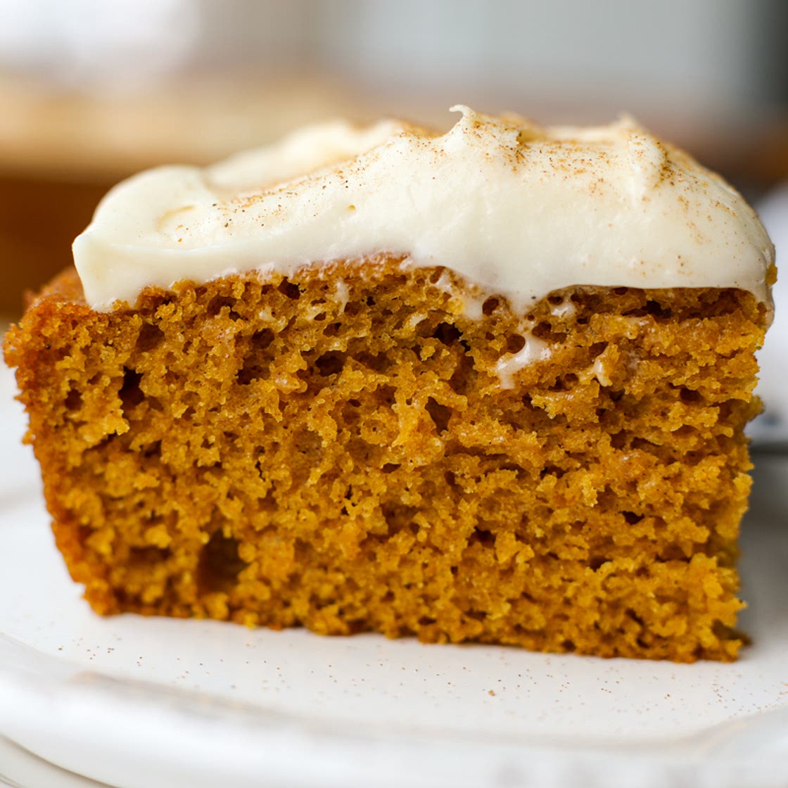 Easy Pumpkin Cake with Cream Cheese Frosting