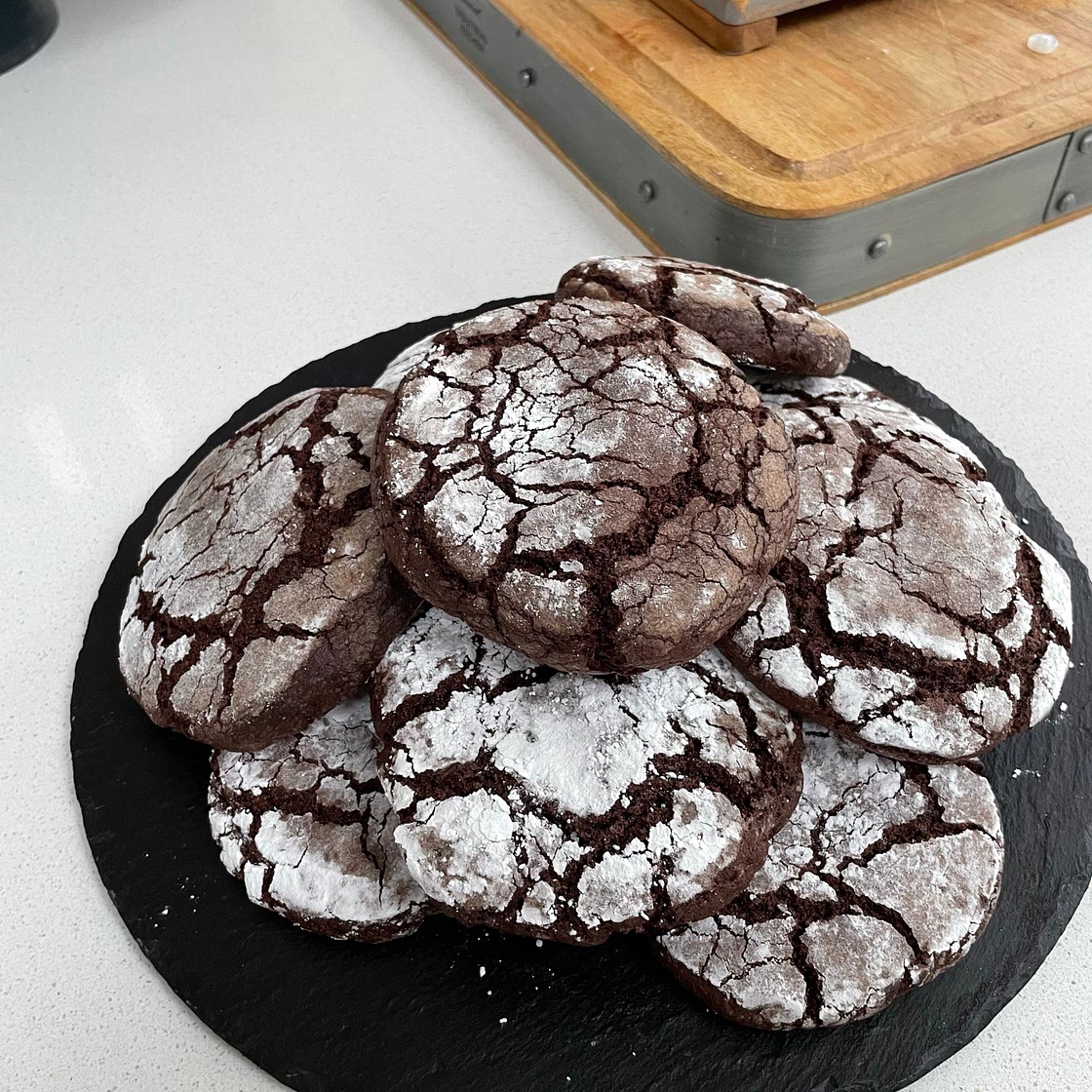 Chocolate Crinkle Cookies