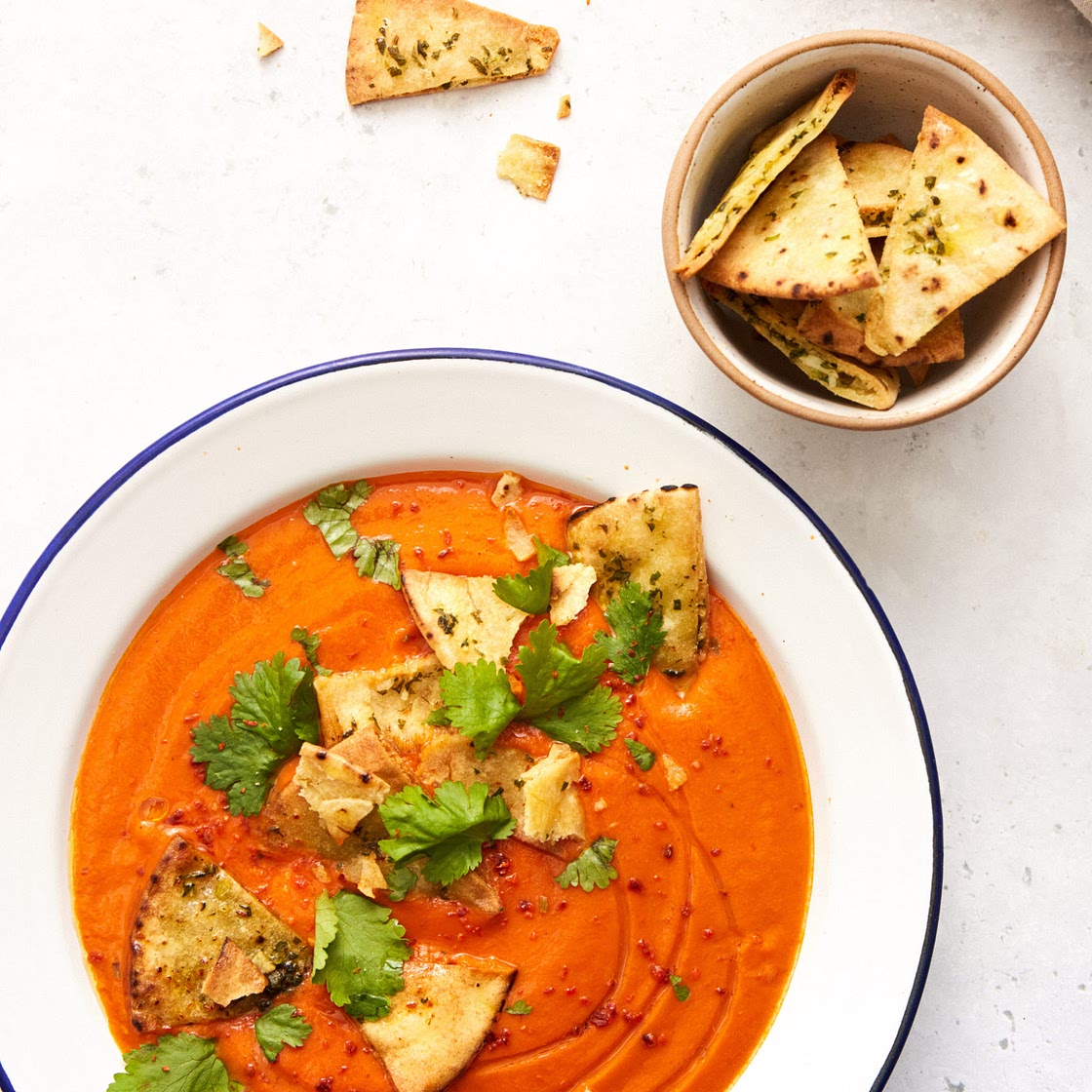 roasted red pepper soup