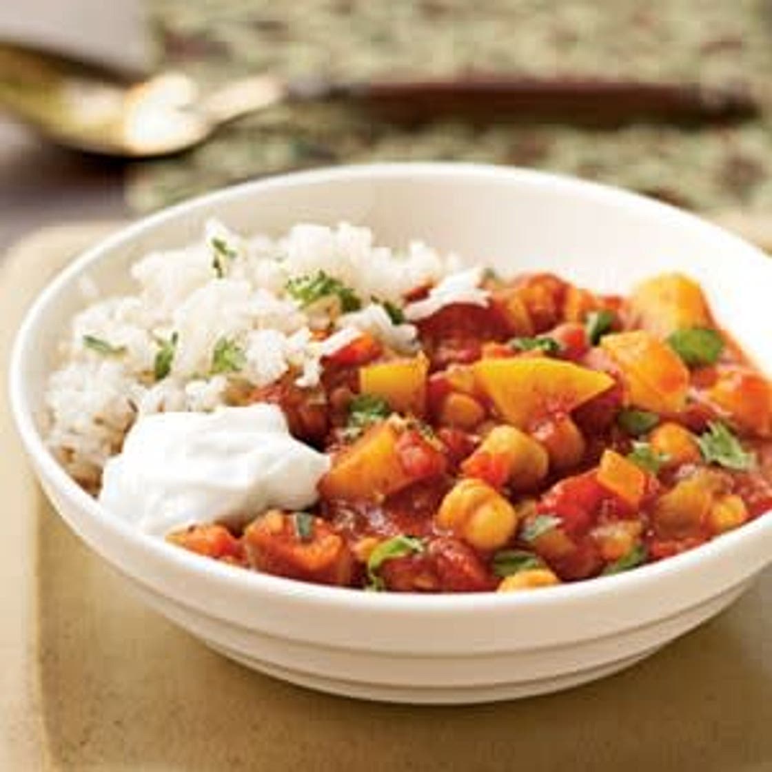 Moroccan chickpea stew