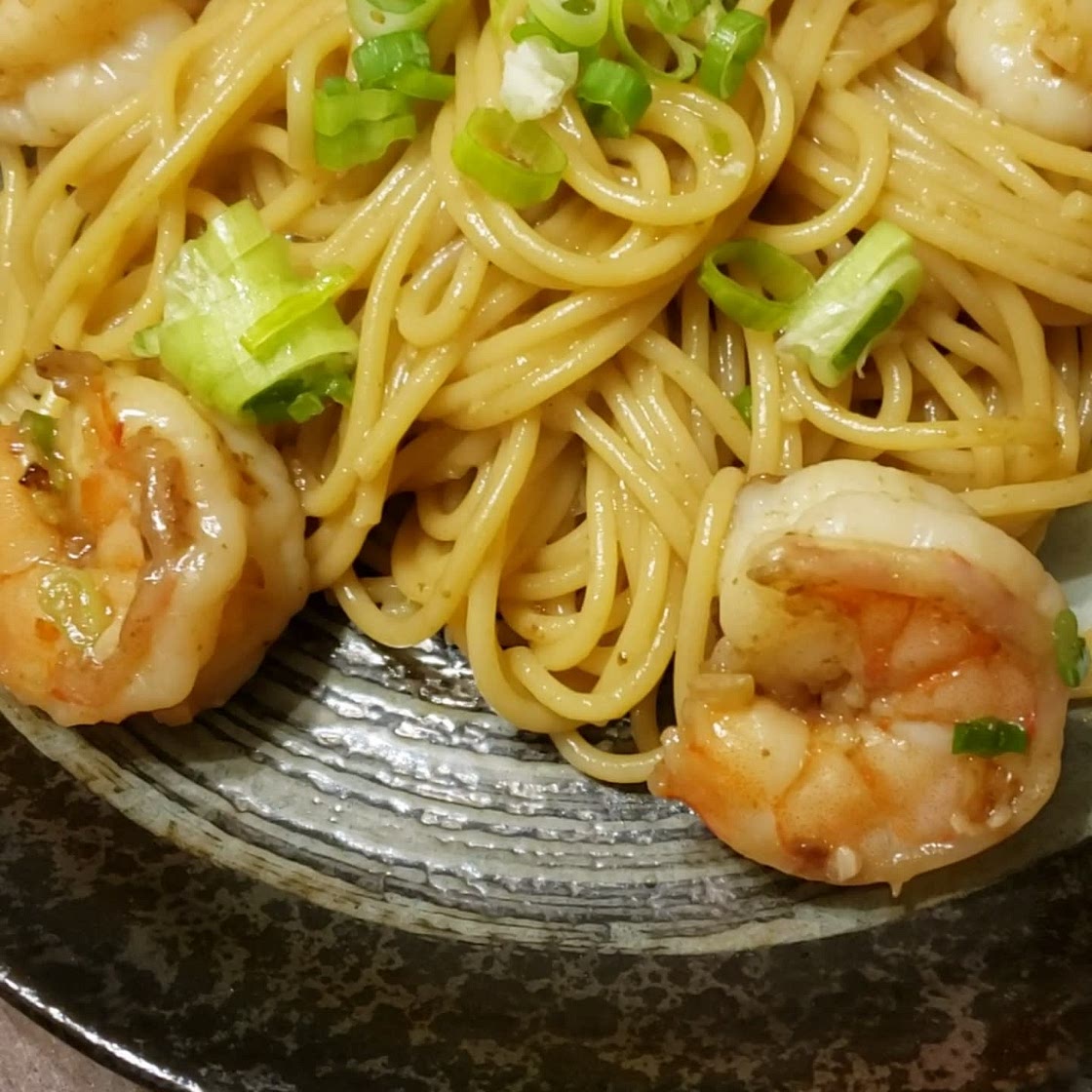 Garlic Shrimp Noodles