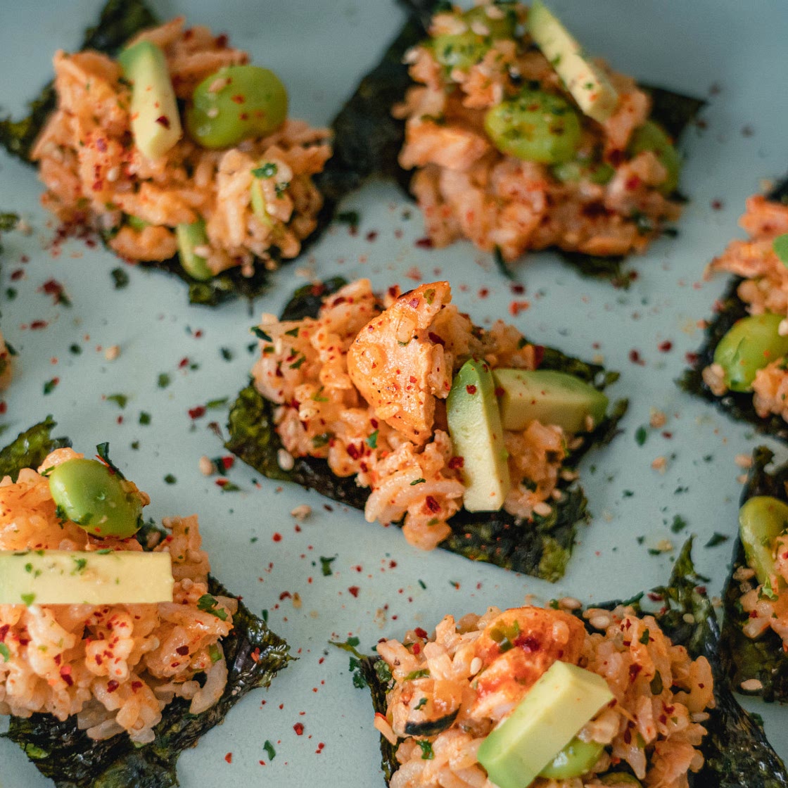 Spicy Salmon Rice | Viral TikTok Recipe — The Spice Odyssey