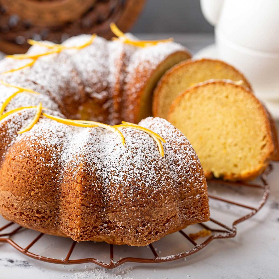 Orange Rum Bundt Cake