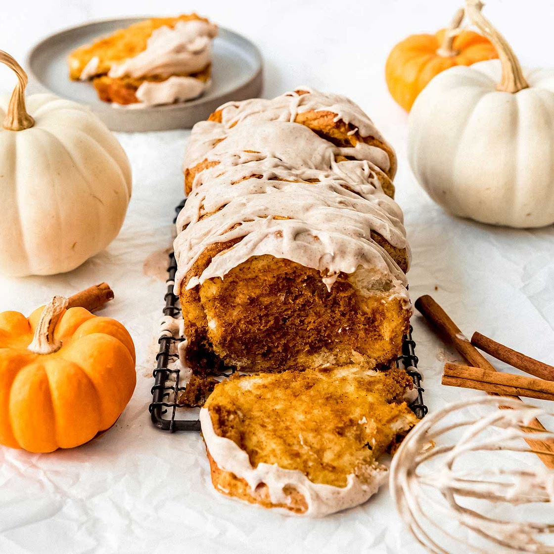 Pumpkin Pull Apart Bread