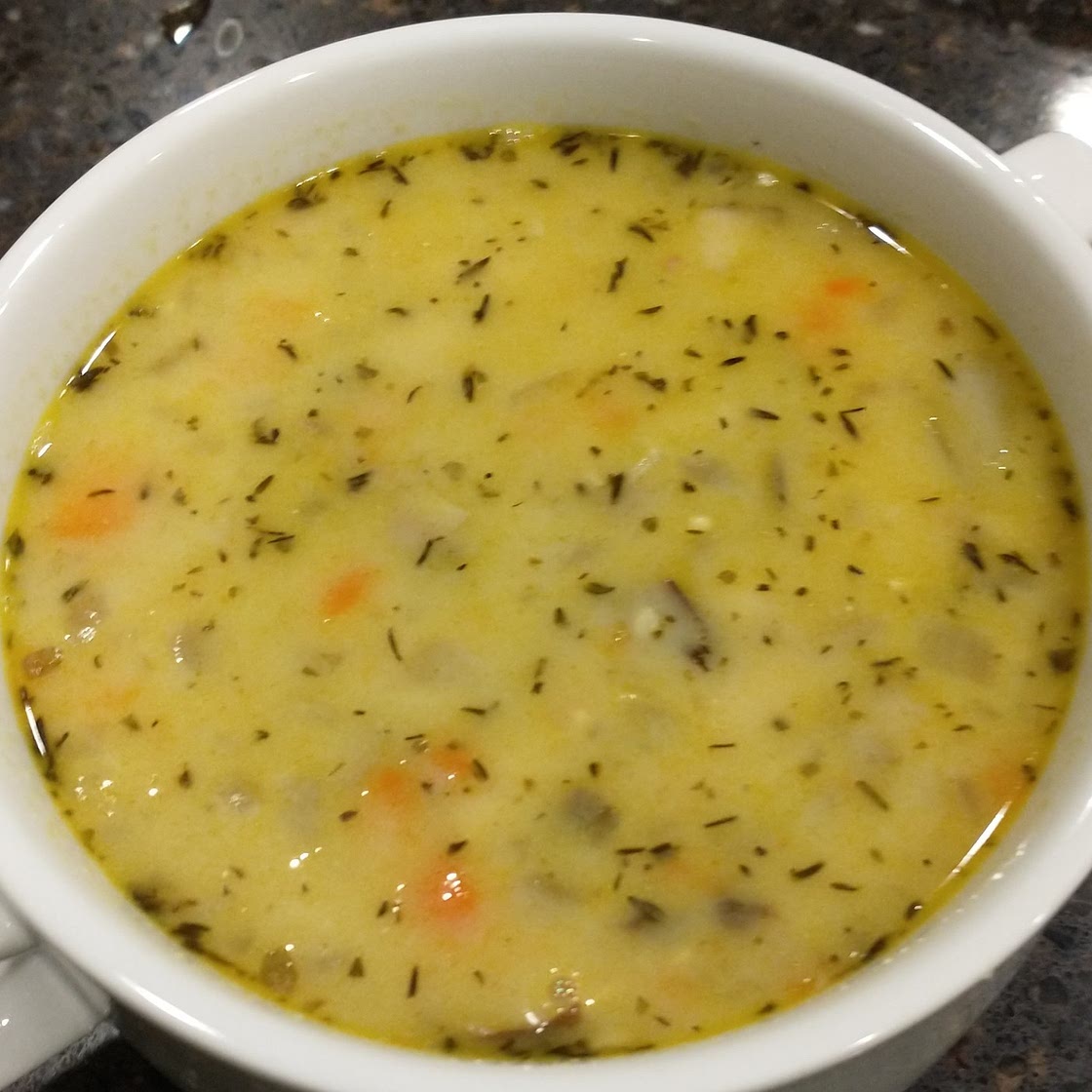 Lemon Chicken Orzo Soup