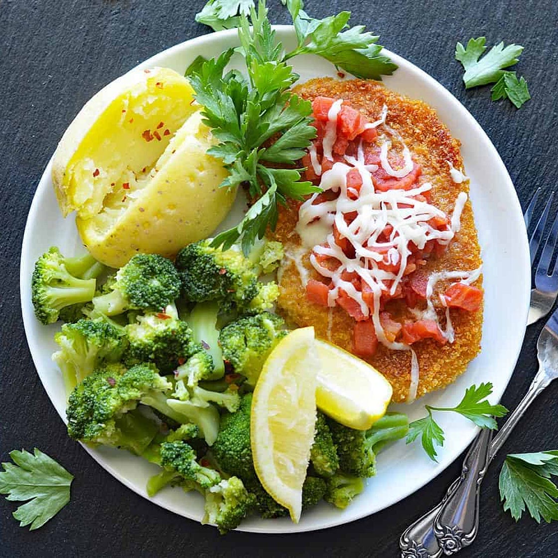 Vegan Chickpea Parmesan 