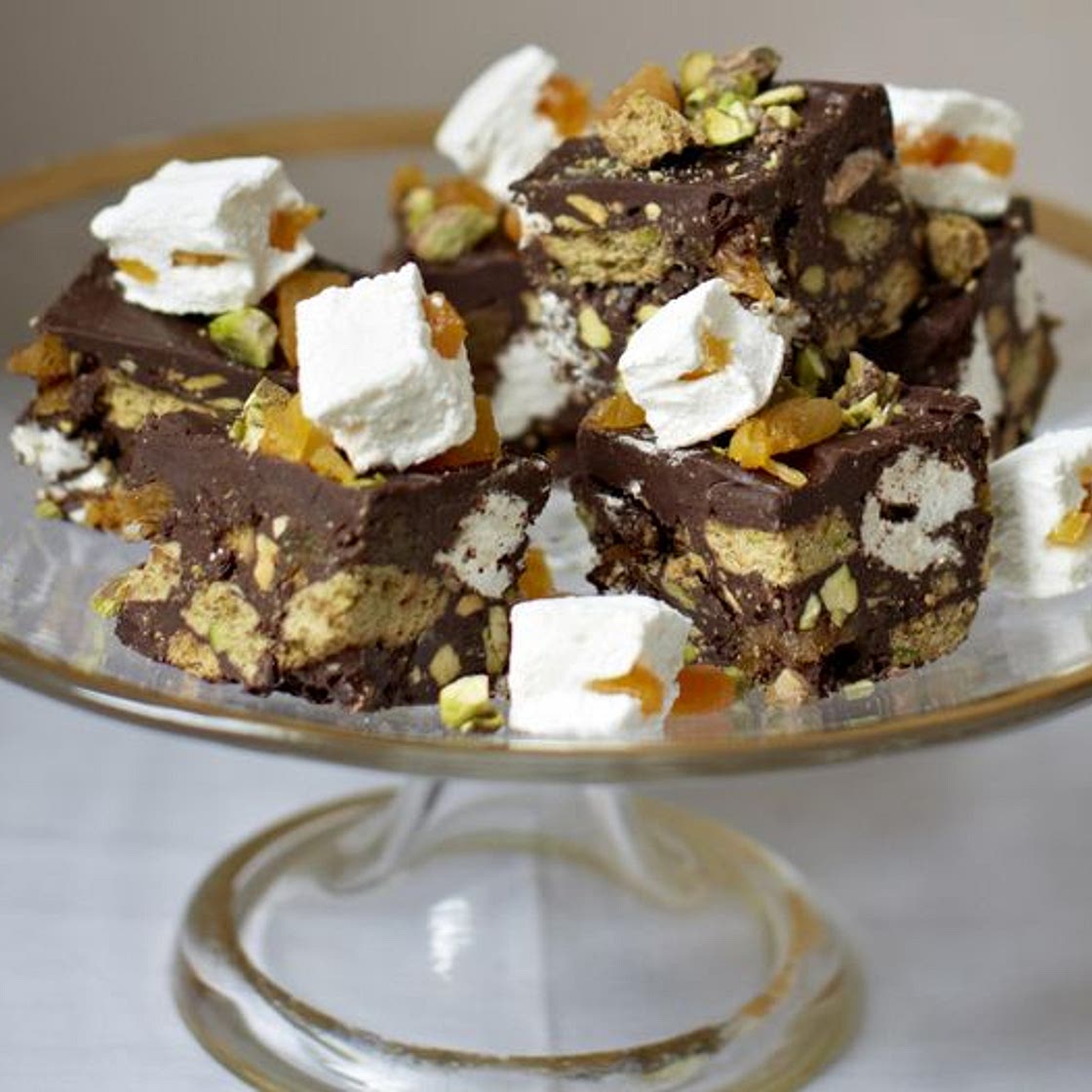 Apricot and Pistachio Tiffin