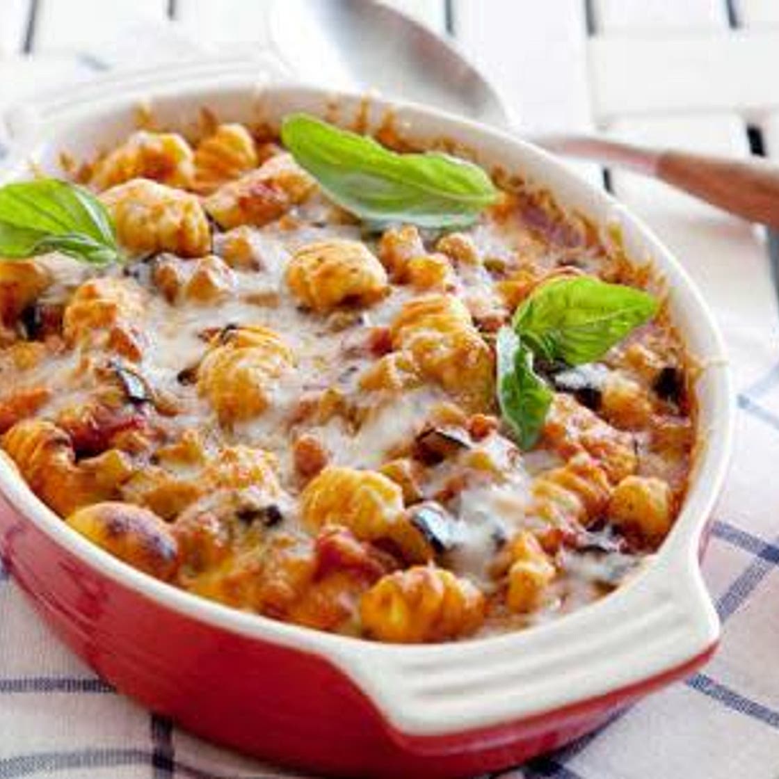 Eggplant gnocci bake