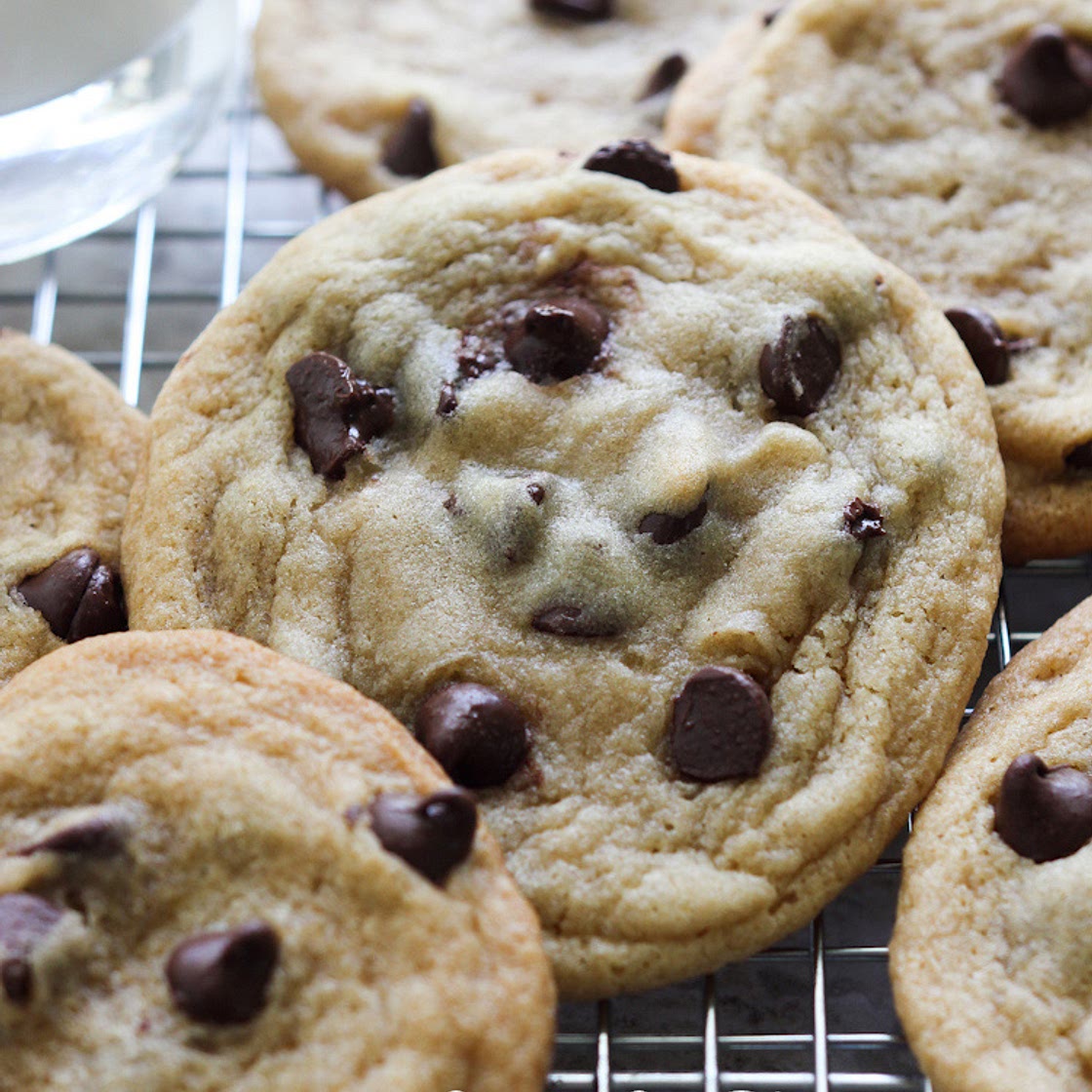 Soft and Chewy Chocolate Chip Cookies