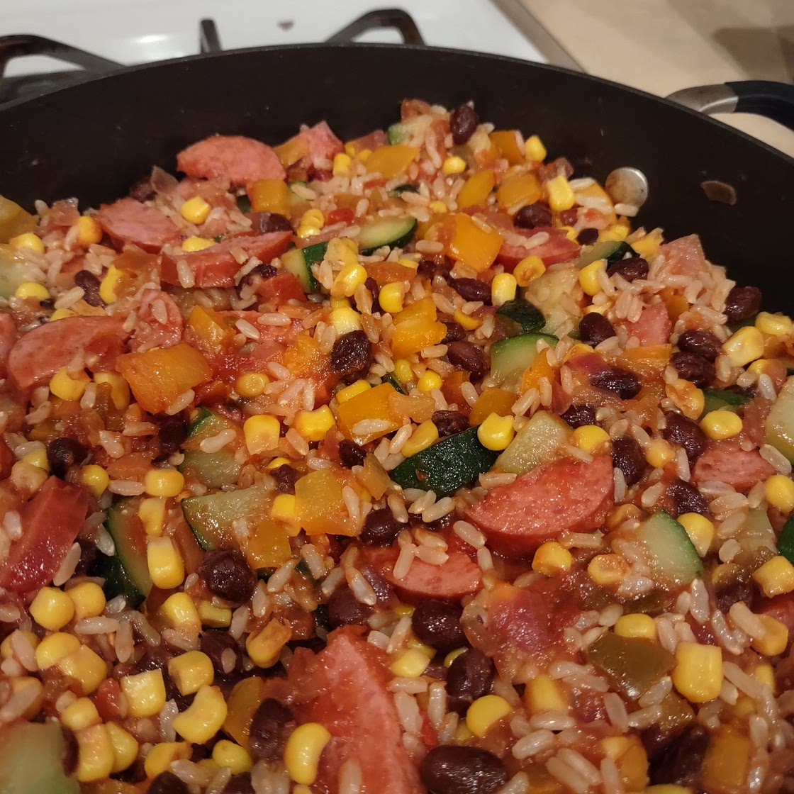 Southwest Sausage Skillet