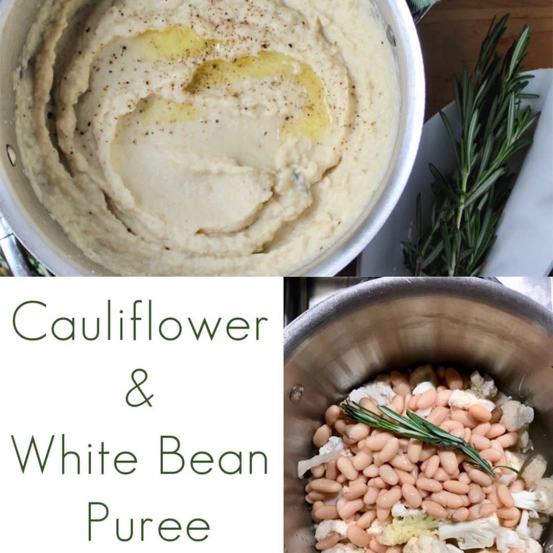 Cauli/White Bean Mash