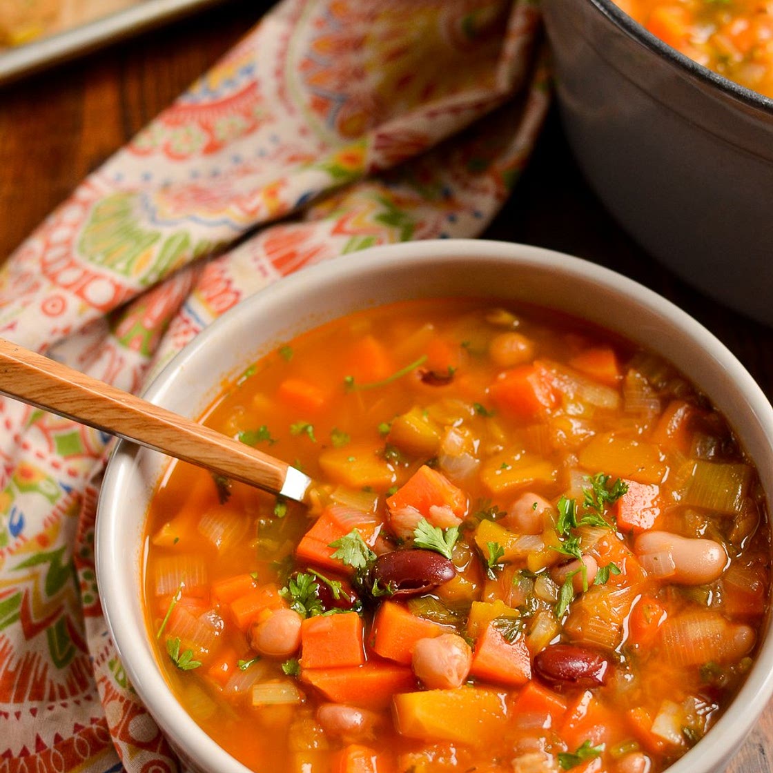 Syn Free Vegetable and Bean Stew (Stove Top and Instant Pot)