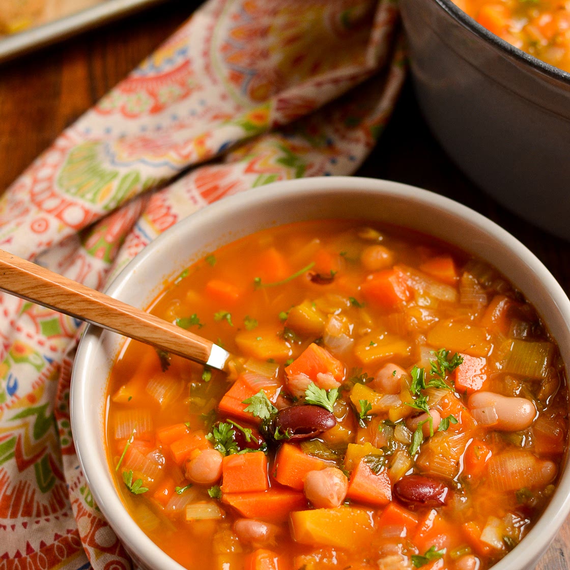 Vegetable and Bean Stew (Stove Top and Instant Pot)
