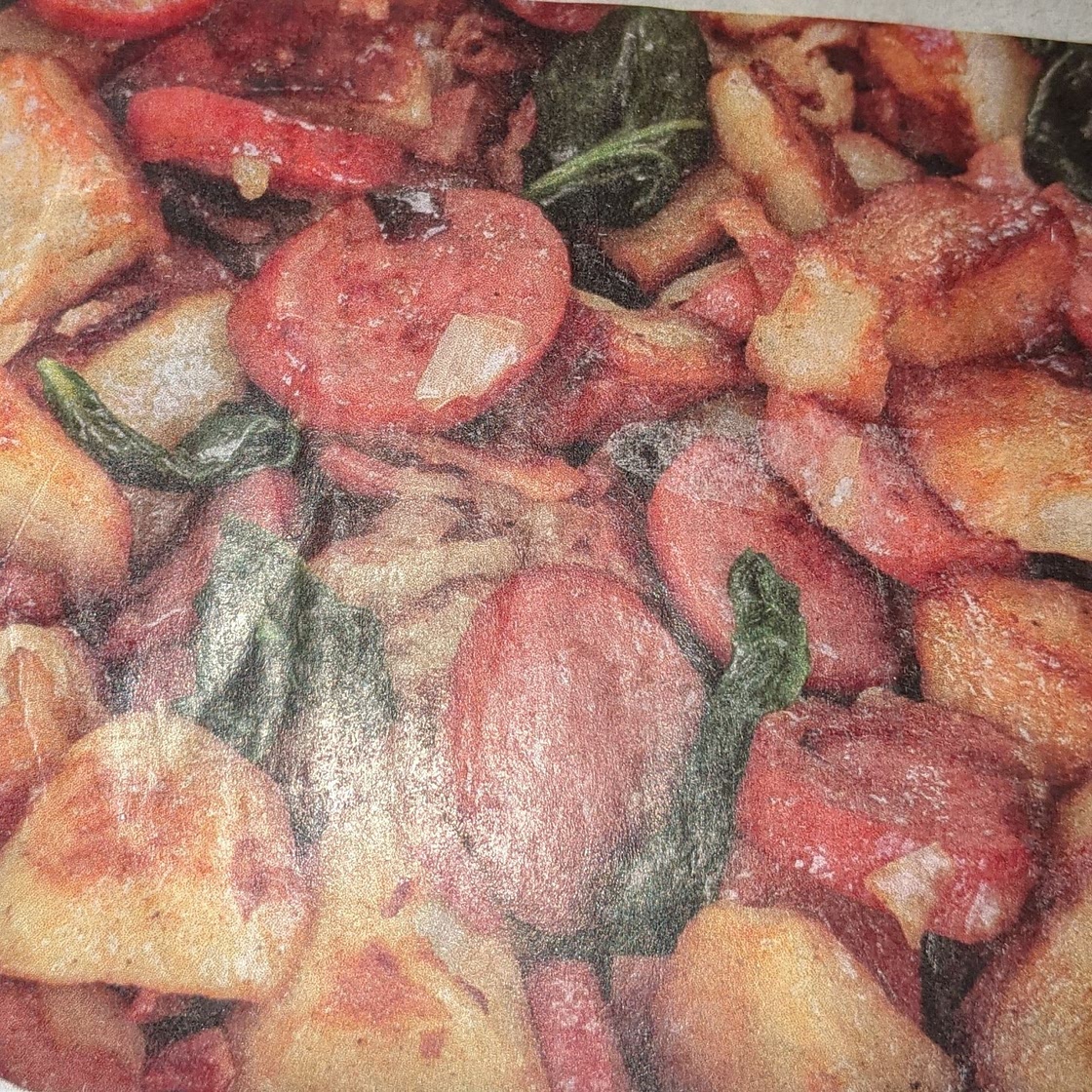 Smoked sausage and potato skillet